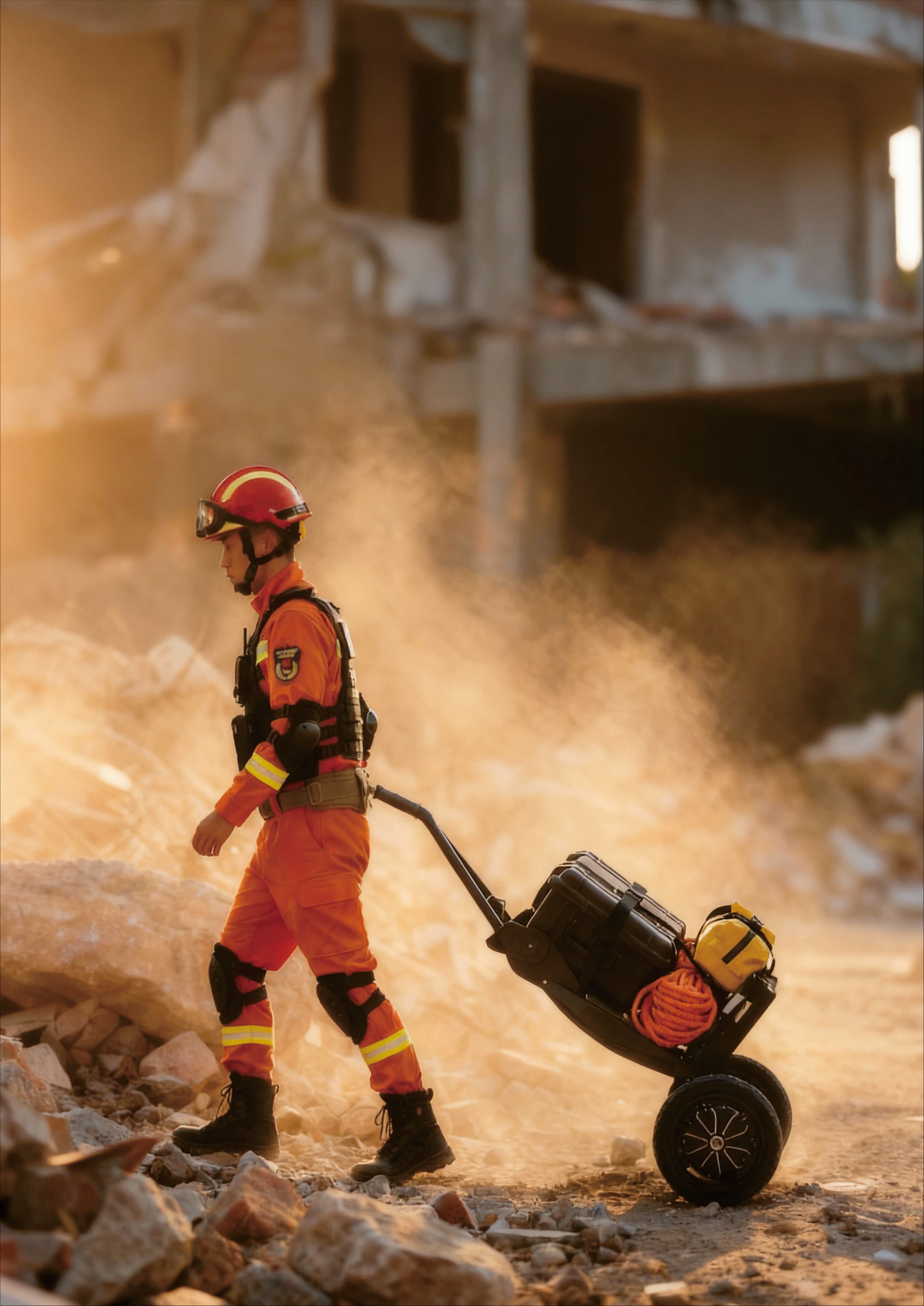 Heimgear C1 Powered Towing Cart — Электрическая тележка-помощник к экзо-жилету