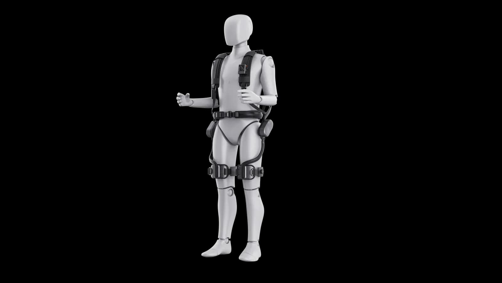 RoboCT Powered Waist 25KG — Индустриальный поясной экзо с тремя режимами