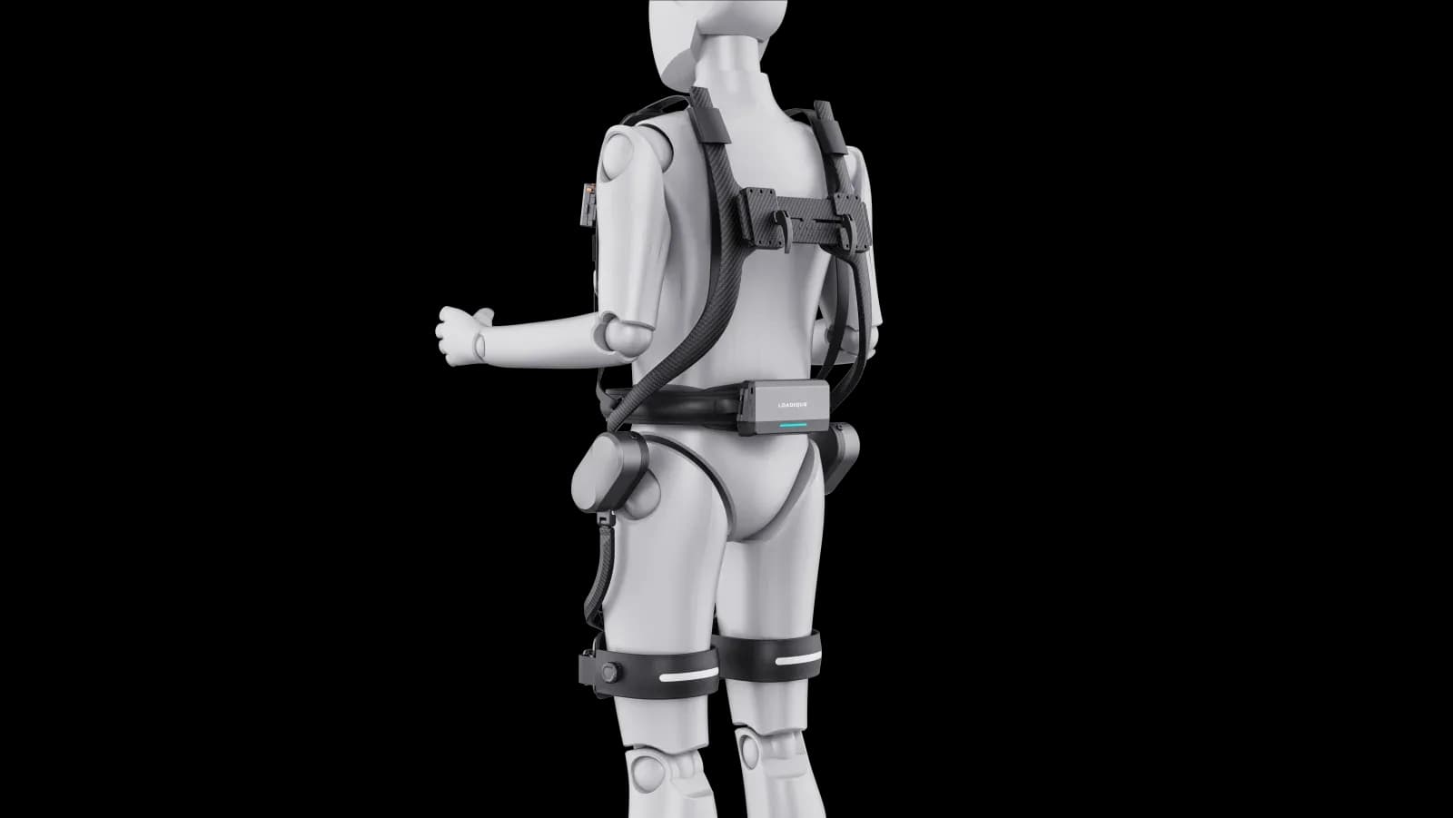 RoboCT Powered Waist — режим Walking для переходов с грузом